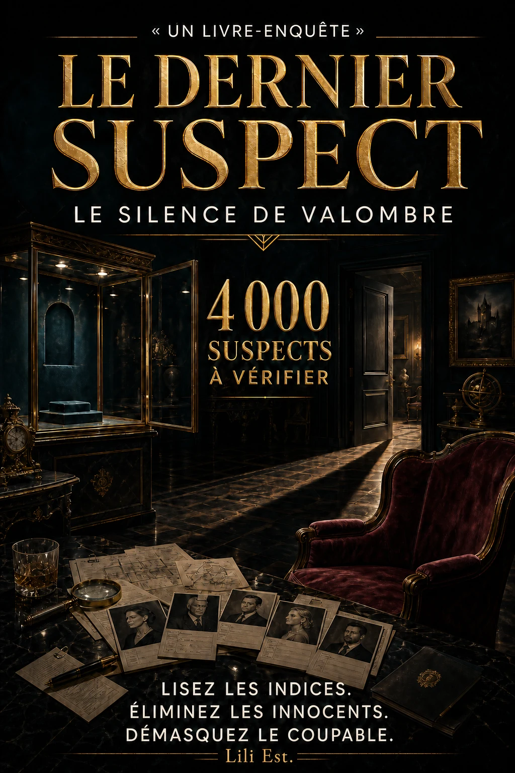 Couverture du livre Le Dernier Suspect — Le Silence de Valombre