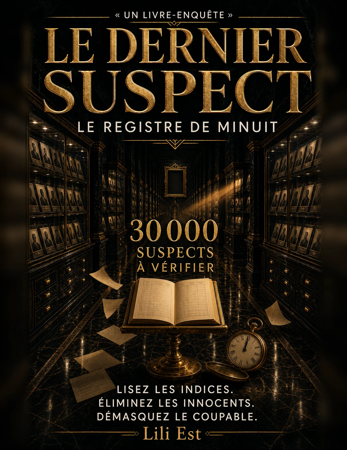 Couverture du livre Le Dernier Suspect — Le Registre de Minuit